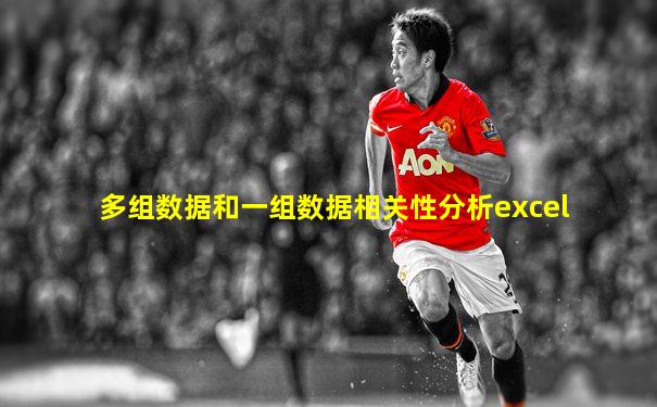 多组数据和一组数据相关性分析excel